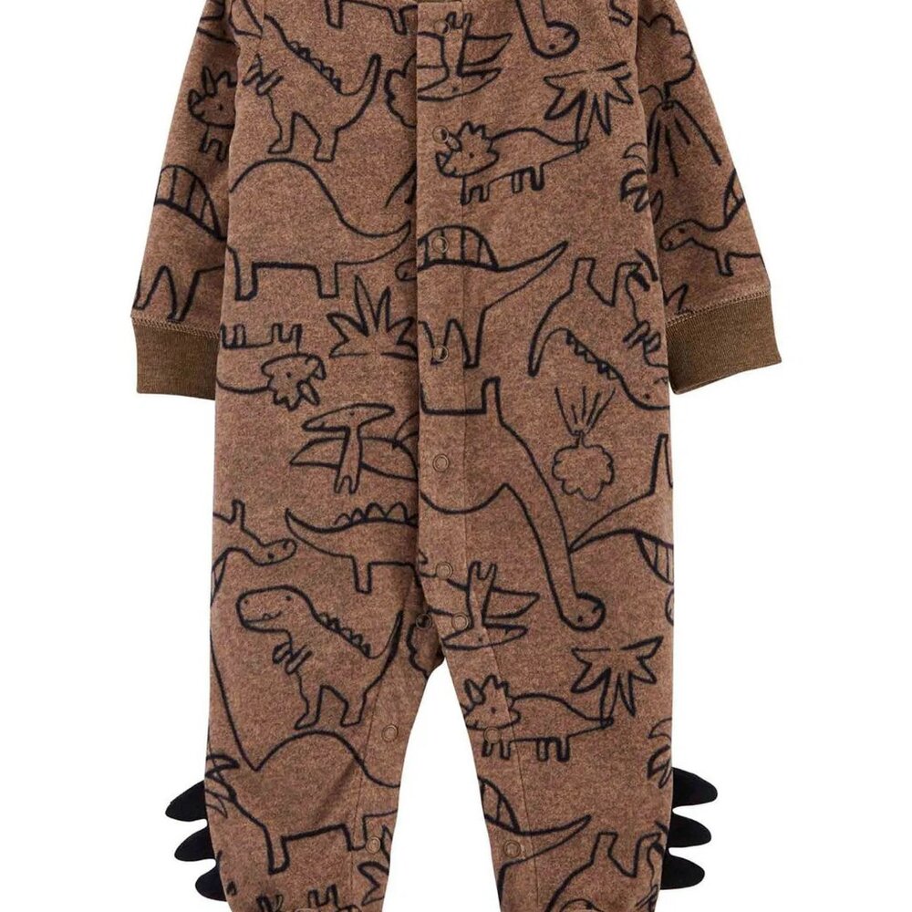 Carter's Dino Fleece Jumpsuit